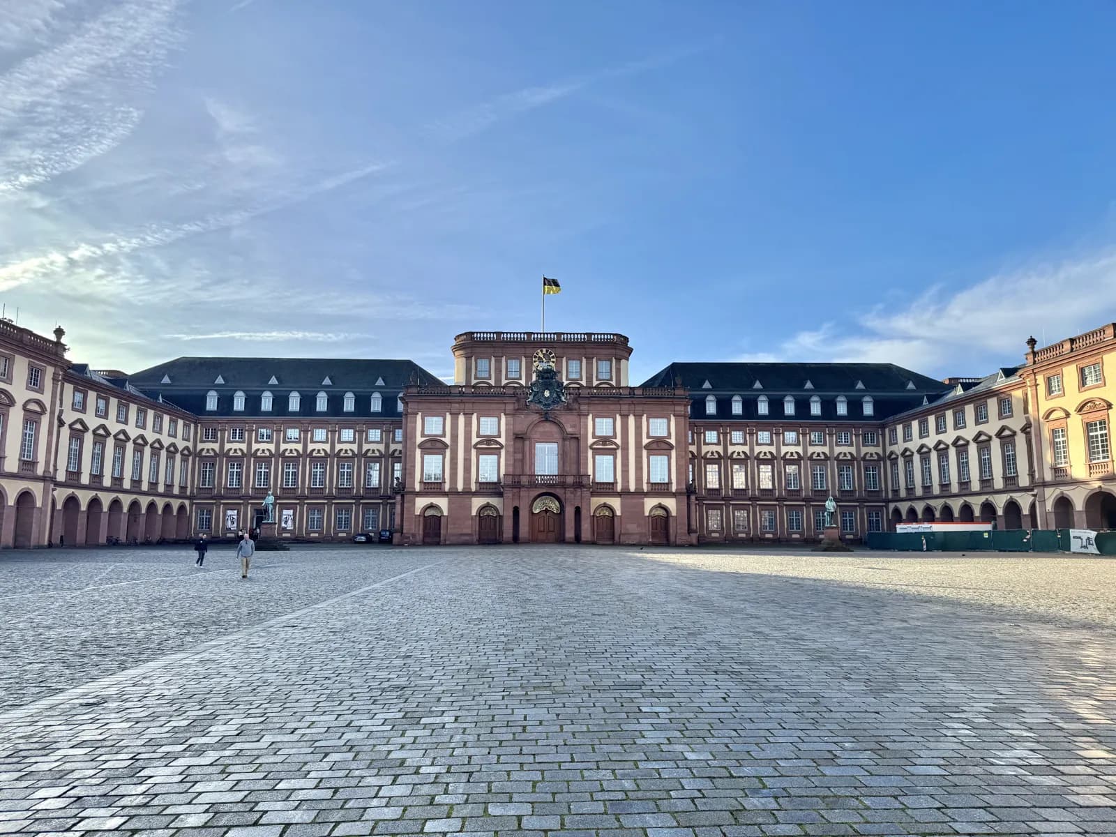 The Mannheim Palace (Schloss Mannheim), home of the University of Mannheim